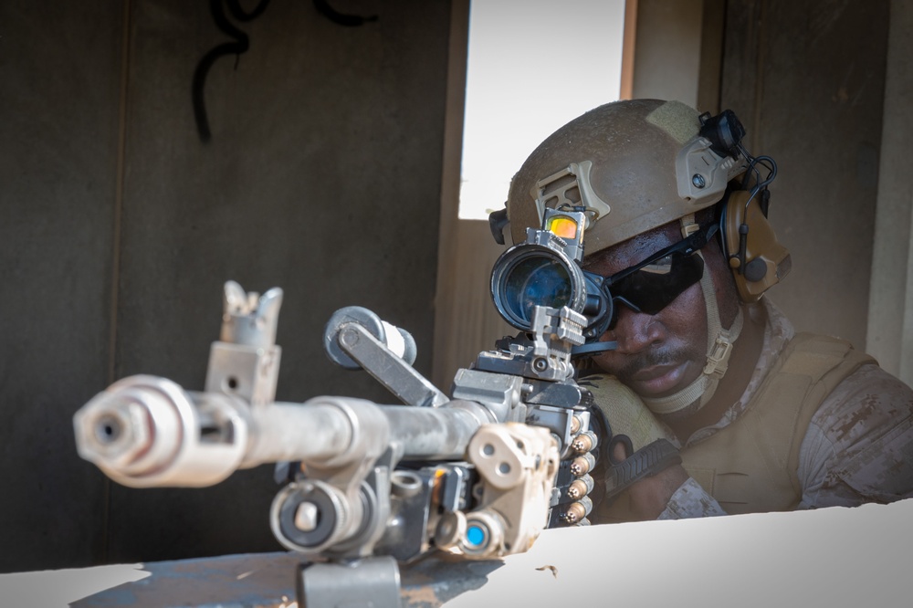 FASTCENT and Bahrain Defense Force Conduct Room Clearing Training during Exercise Diamond Defender 24