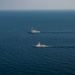 U.S. 5th Fleet and Royal Bahrain Naval Force Ships sail in the Arabian Gulf during Exercise Diamond Defender 2024