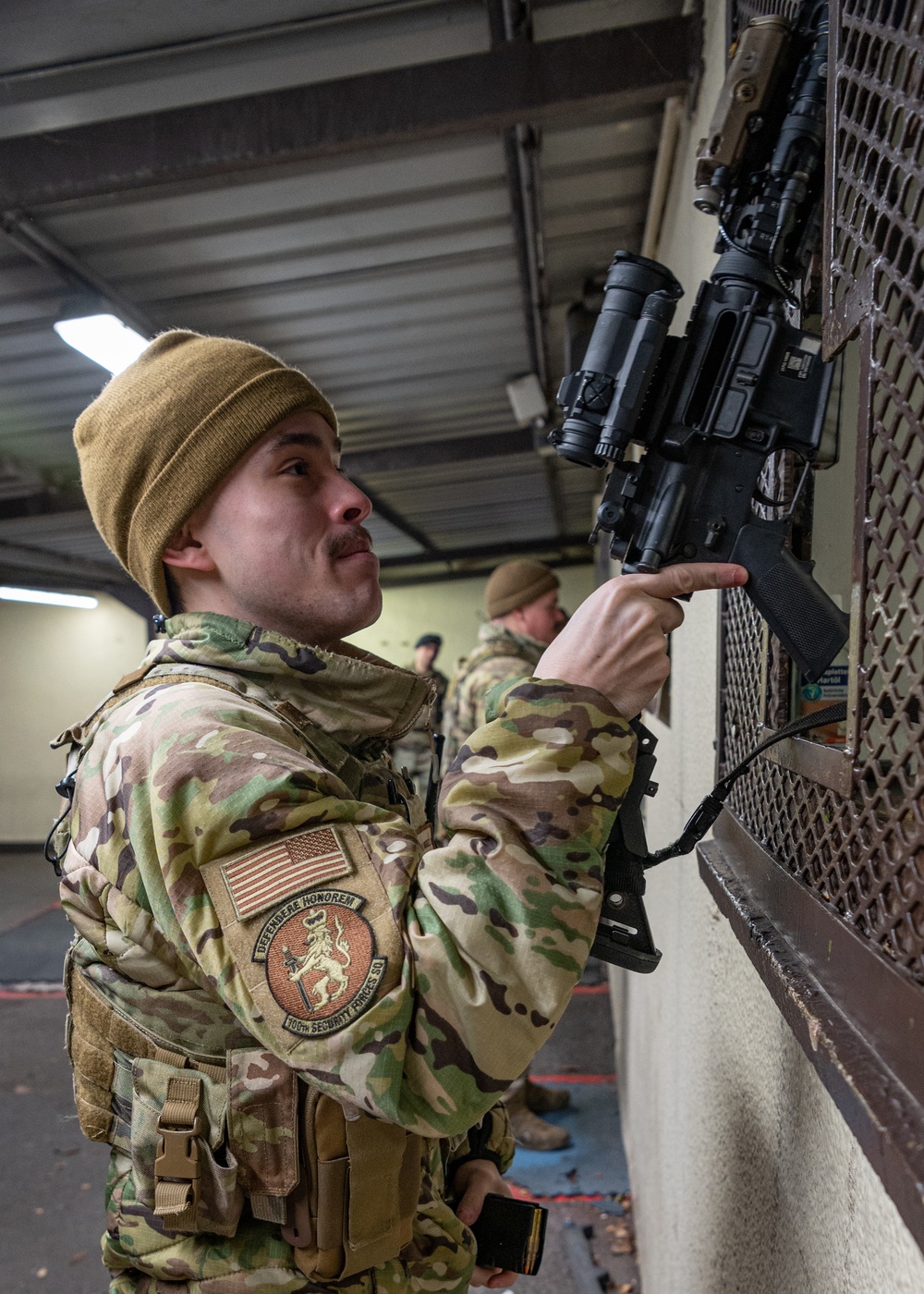 100th SFS armory: security starts here