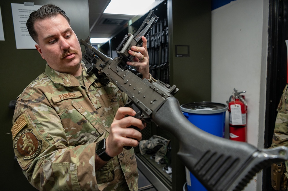 100th SFS armory: security starts here