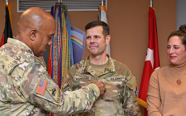 BG Mountford Promotion Ceremony