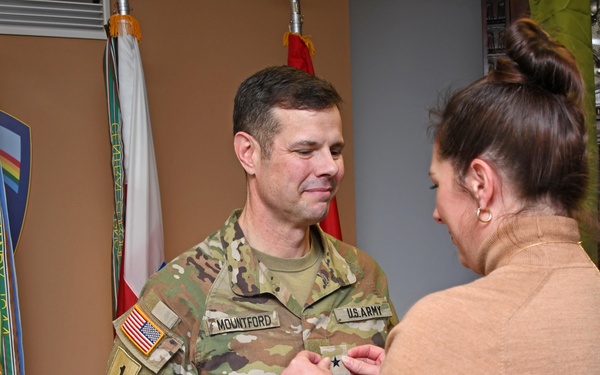 BG Mountford Promotion Ceremony