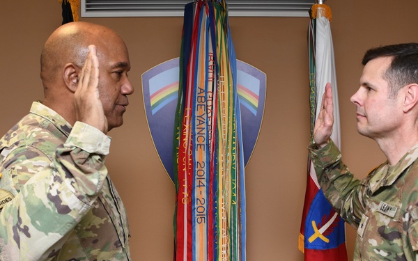 BG Mountford Promotion Ceremony