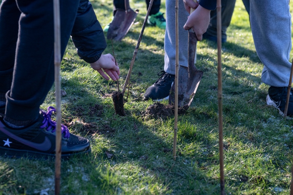 Pathfinder community plant 400 trees in support of UK initiative