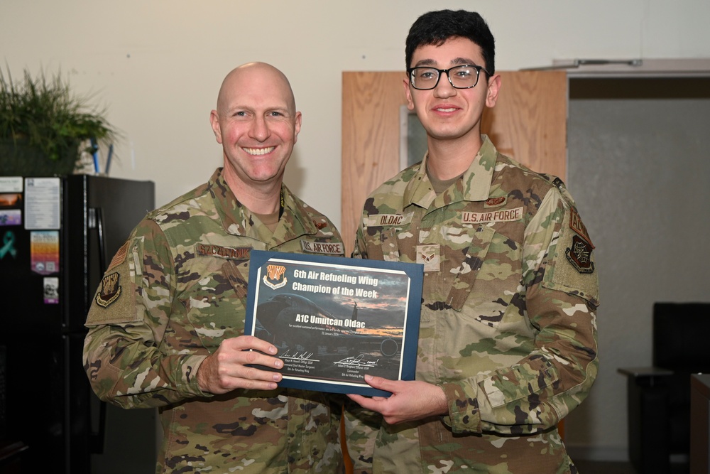 Champ of the Week - Airman 1st Class Umutcan Oldac