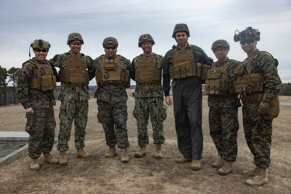 PHIBRON 4 Visits the 24th MEU During RUT