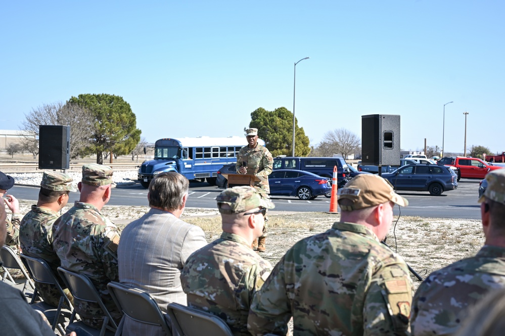 Groundbreaking ceremony celebrates Laughlin improvements with Exchange renovations, AFCEC tour