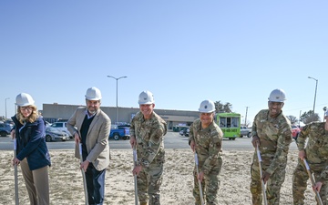 Groundbreaking ceremony celebrates Laughlin improvements with Exchange renovations, AFCEC tour