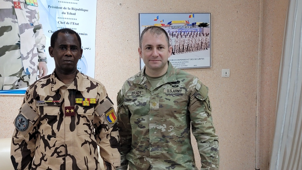 352nd Civil Affairs Command visits N’djamena, Chad