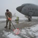 KC-135 T Stratotanker in Dense Fog at Selfridge Air National Guard Base
