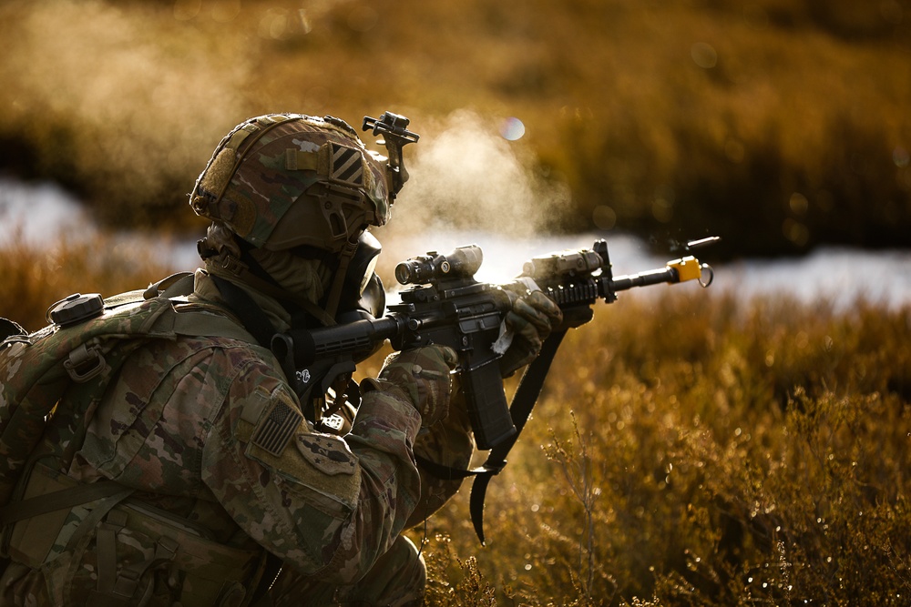 DogFace Soldiers Conducted Life-Fire Exercise in Europe.