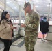 Commanding General Reenlists Soldier On Ice