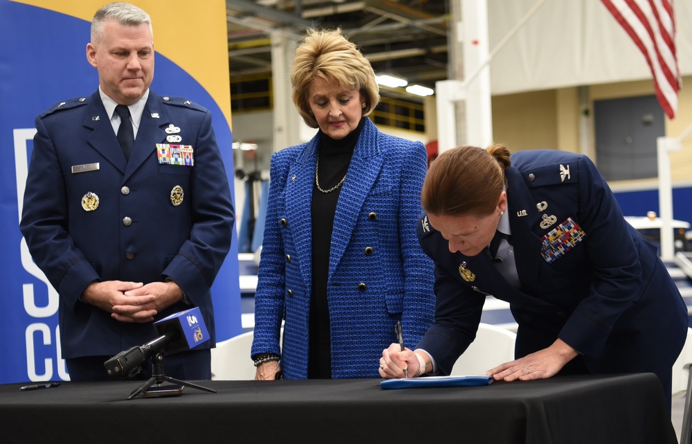 Tinker Air Force Base Celebrates Educational Partnership with Rose State College