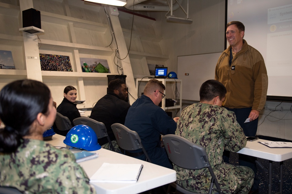 USS Essex In-Port Operations