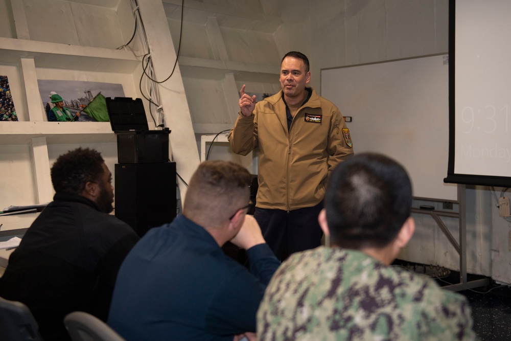 USS Essex In-Port Operations
