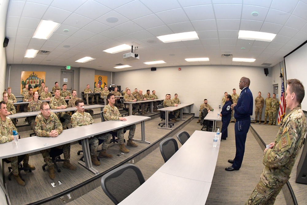 Lt. Gen. Stacey Hawkins, AFSC commander visit to Hill AFB, Utah