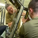 Maintainers replace aircraft window