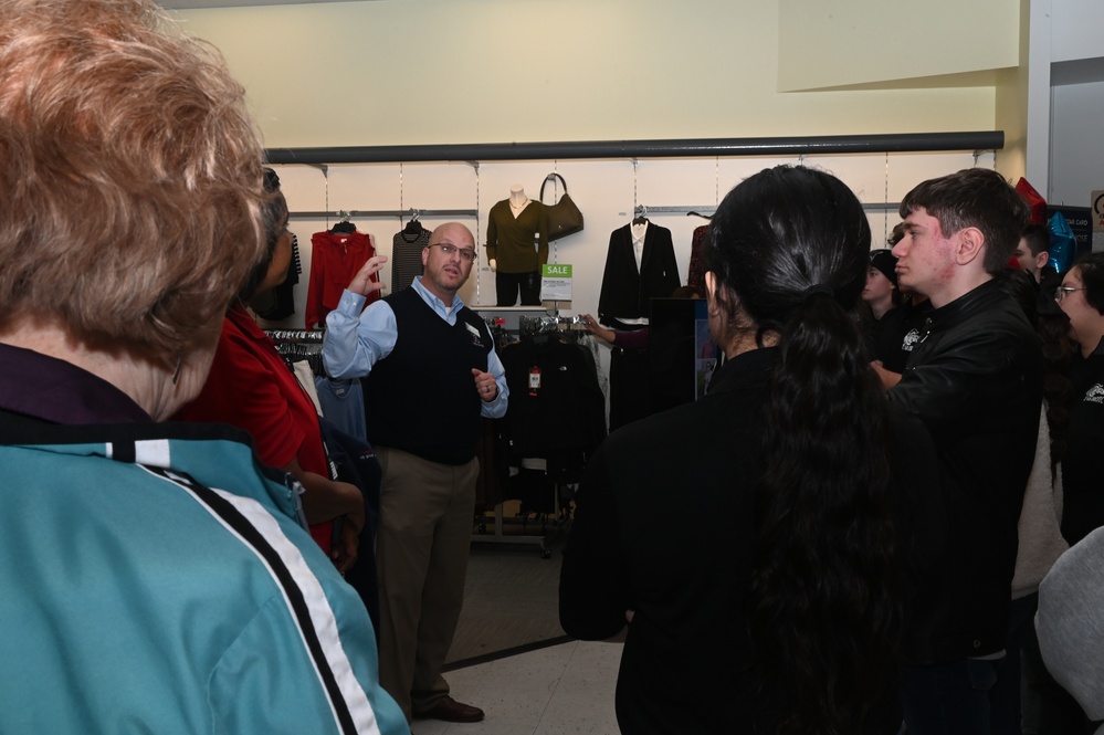 Thomas C Clark HS JROTC students visit JBSA- Lackland