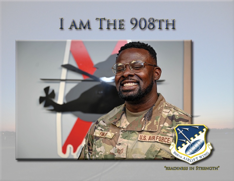 I am The 908th: Tech. Sgt. Tavarius Finley