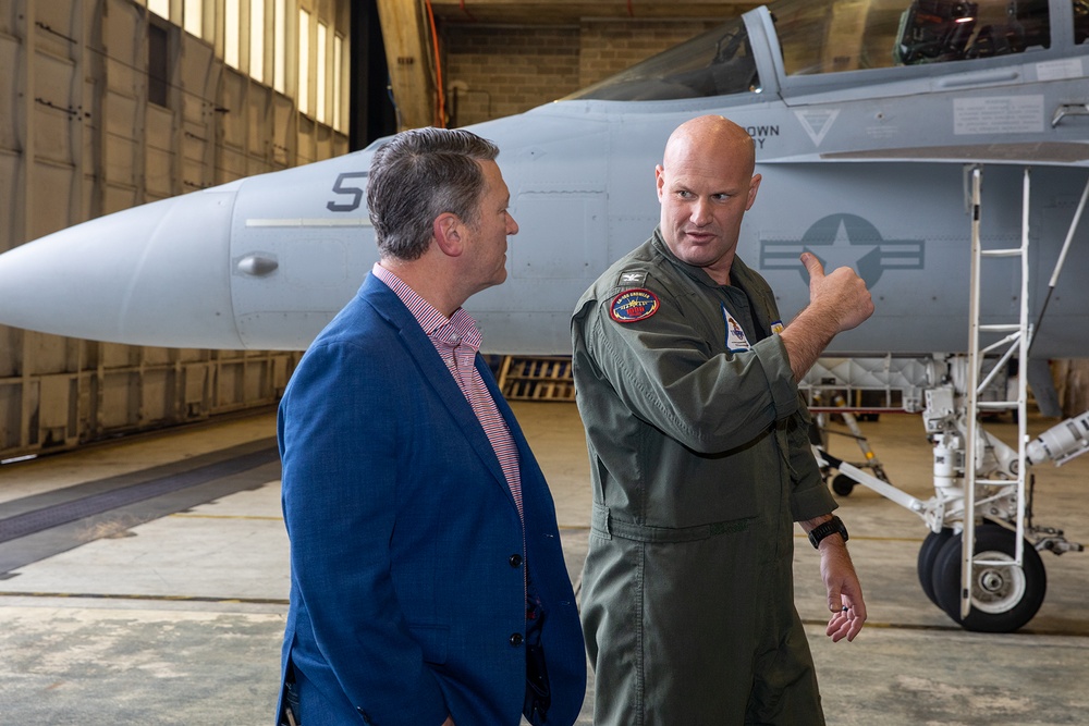 Rep. Ronny Jackson Visits NAS Pensacola