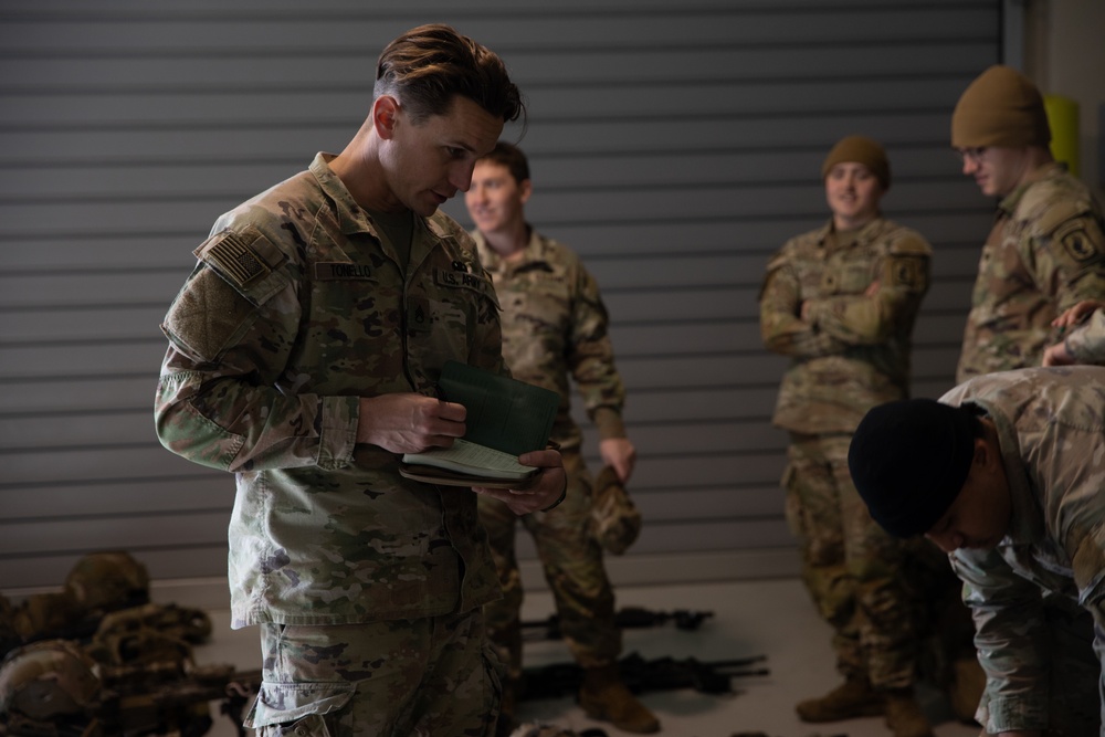 54th Brigade Engineer Battalion, 173rd Airborne Brigade conducts NARF training