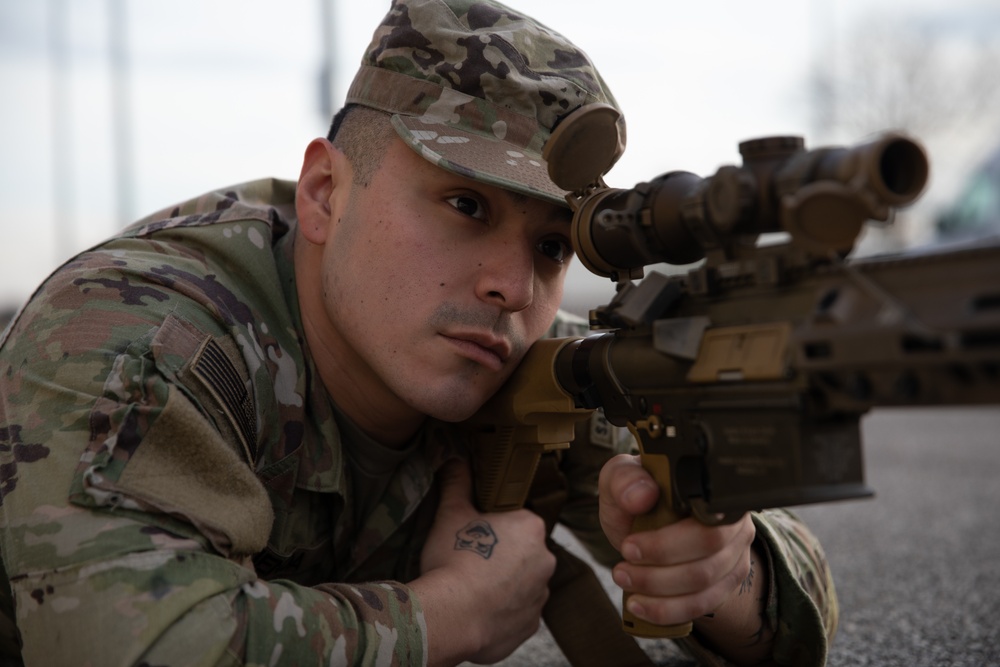 Bastion Company, 54th Brigade Engineer Battalion, 173rd Airborne Brigade conducts North and West Africa Response Force (NARF) training