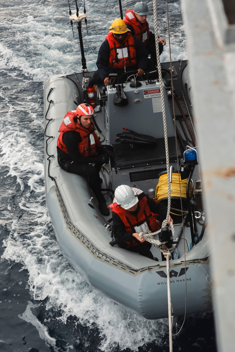 USS Delbert D. Black Operates in the Mediterranean Sea