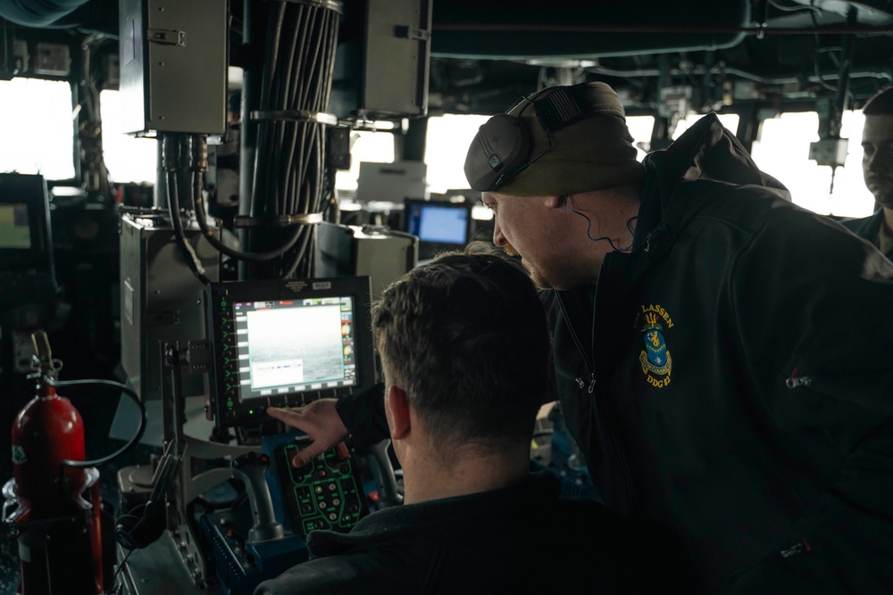 USS Delbert D. Black Operates in the Mediterranean Sea