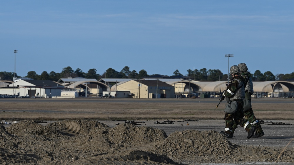 4th Civil Engineer Squadron conducts 2-day Bivouac Training