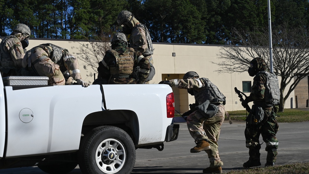 4th Civil Engineer Squadron conducts 2-day Bivouac Training