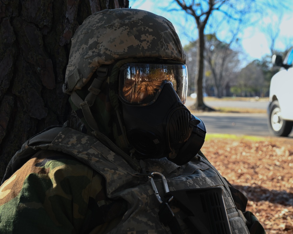 4th Civil Engineer Squadron conducts 2-day Bivouac Training