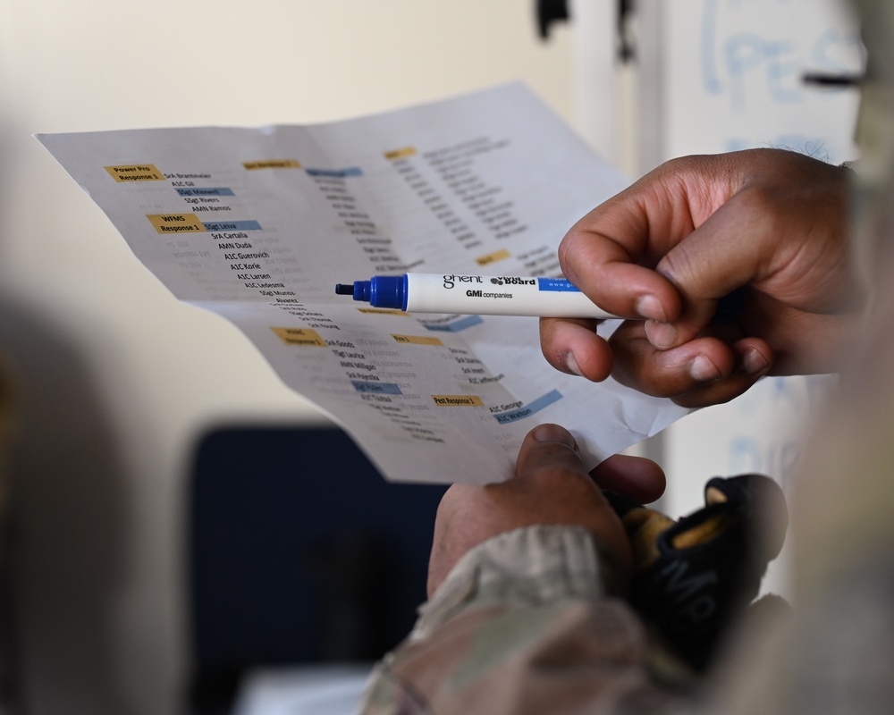 4th Civil Engineer Squadron conducts 2-day Bivouac Training