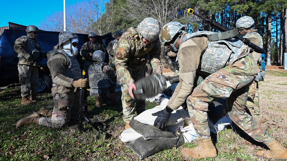 4th Civil Engineer Squadron conducts 2-day Bivouac Training