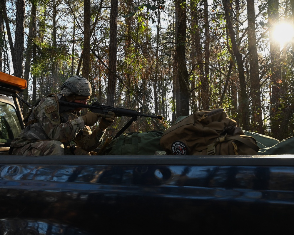 4th Civil Engineer Squadron conducts 2-day Bivouac Training