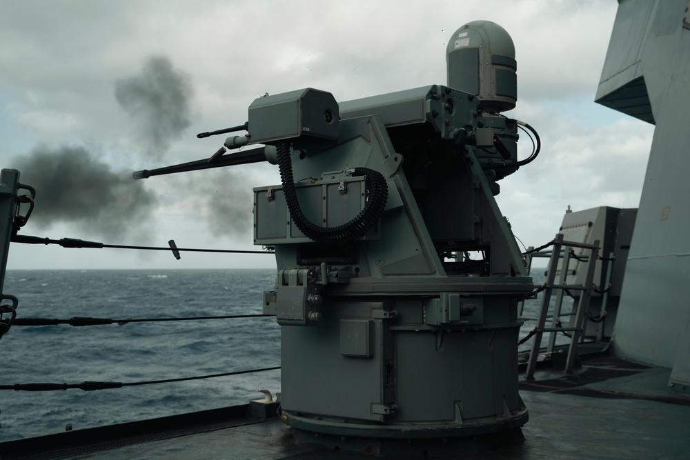 USS Delbert D. Black Operates in the Mediterranean Sea