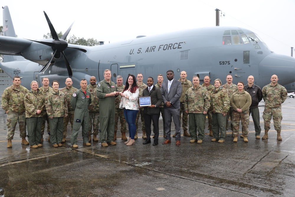 Skyward Milestone: 165th Airlift Wing’s Inaugural Flight of the C-130J