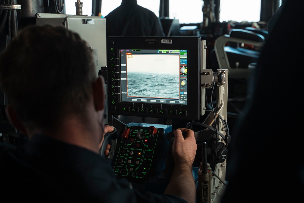 USS Delbert D. Black Operates in the Mediterranean Sea