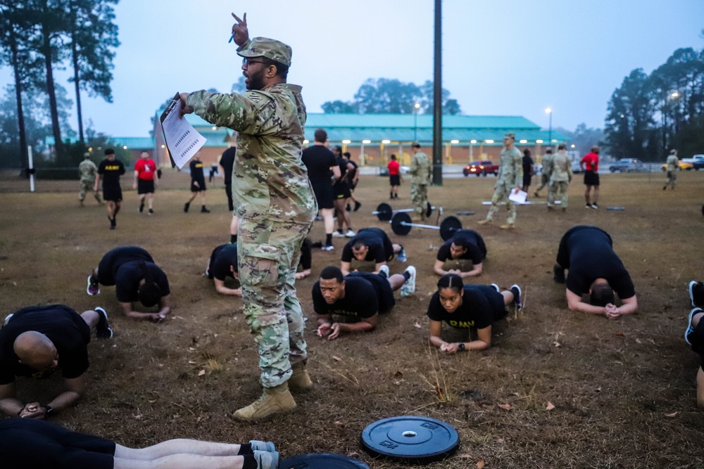 3rd Sustainment Brigade Conducts Physical Training Competition