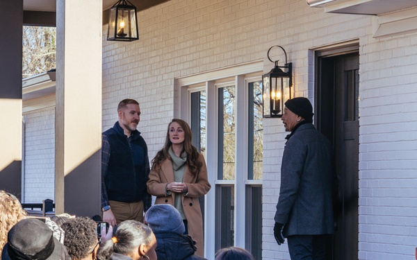 Military Makeover and Purple Heart Homes renovate the home of U.S. Army Staff Sgt. Jason Bowman