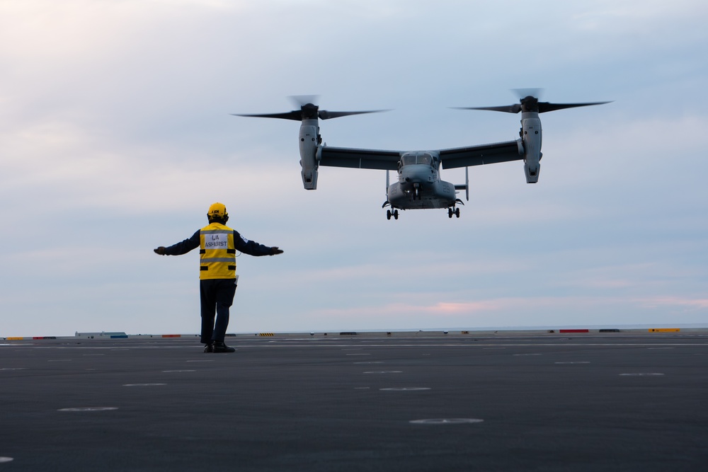 HMS Prince of Wales V-22 Sea Trials