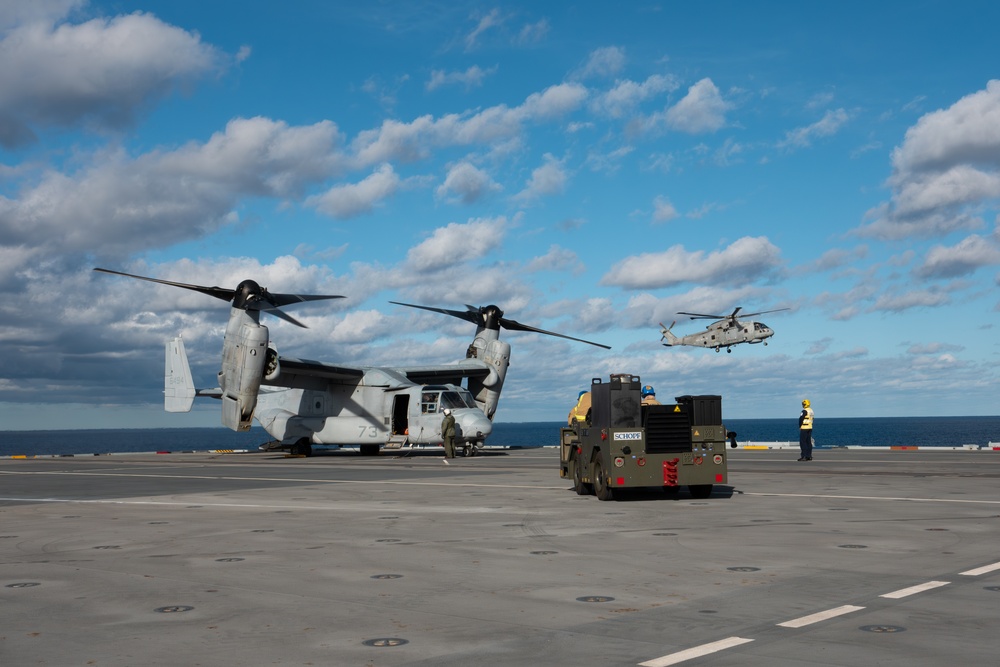 HMS Prince of Wales V-22 Sea Trials