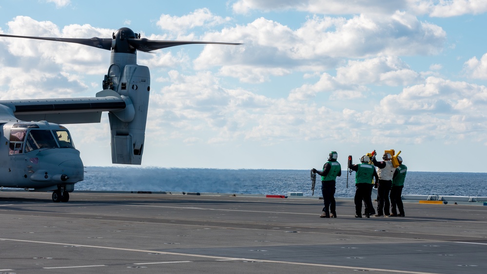 HMS Prince of Wales V-22 Sea Trials