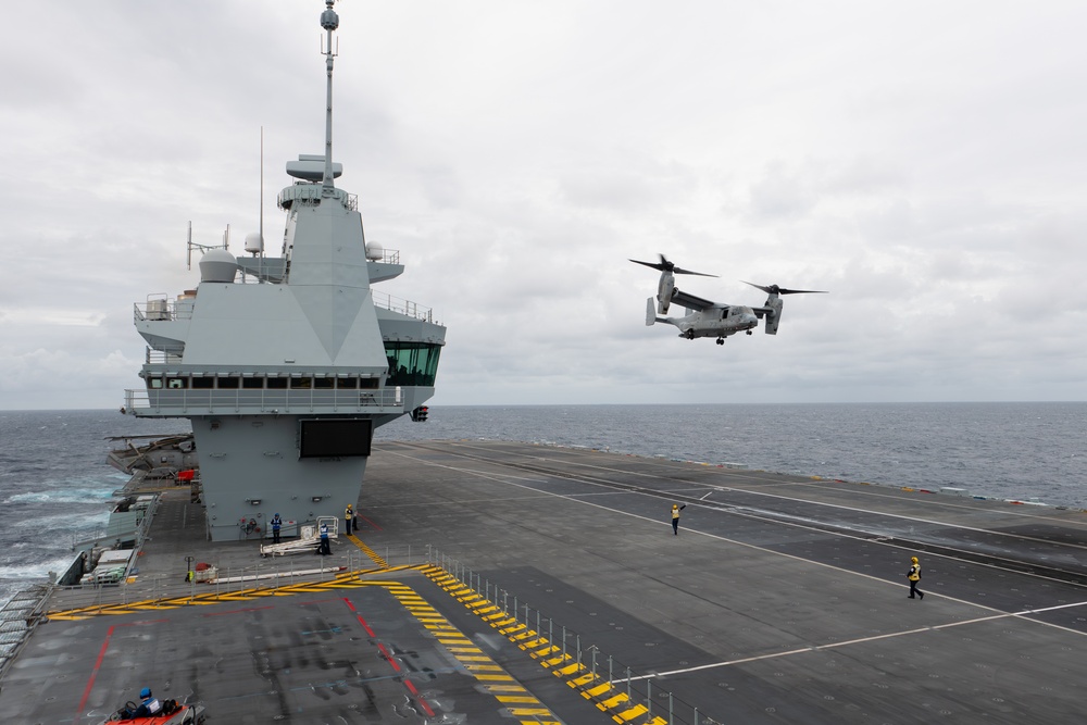 HMS Prince of Wales V-22 Sea Trials