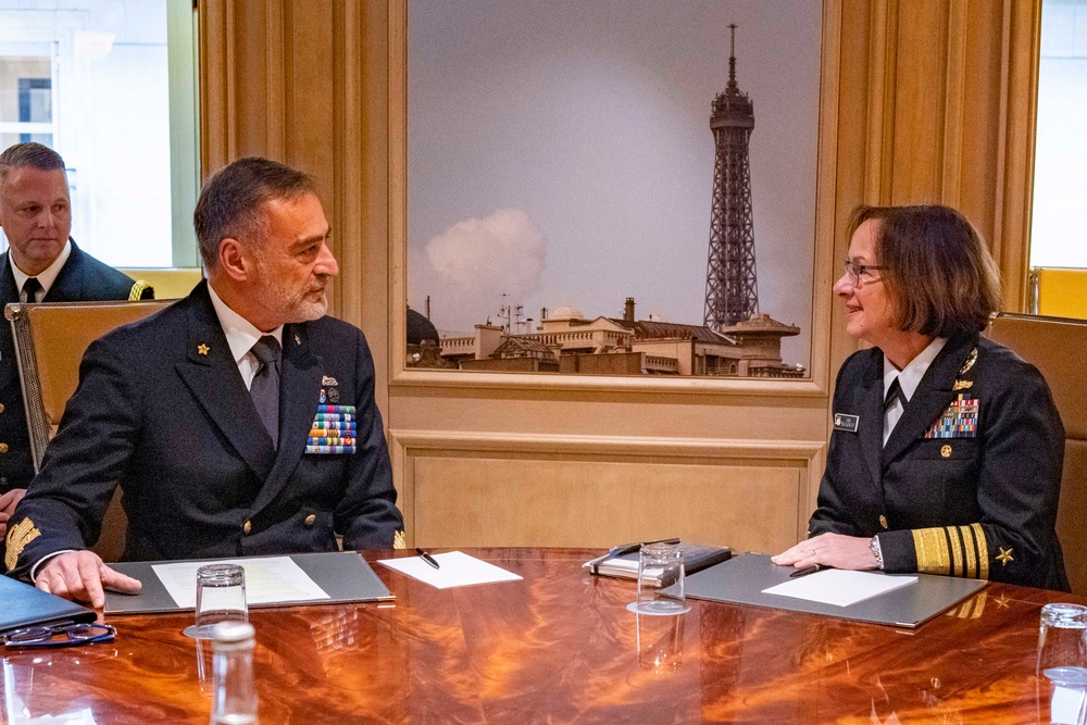CNO visits France for Paris Naval Conference