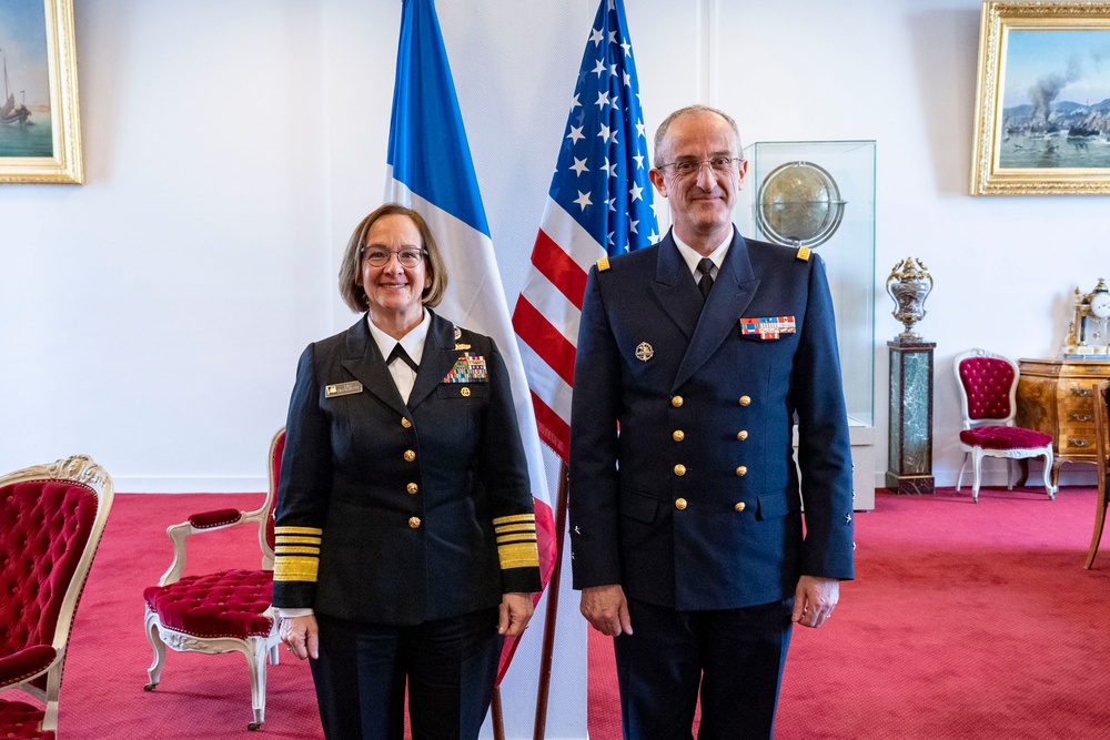 CNO and MCPON visit France for Paris Naval Conference