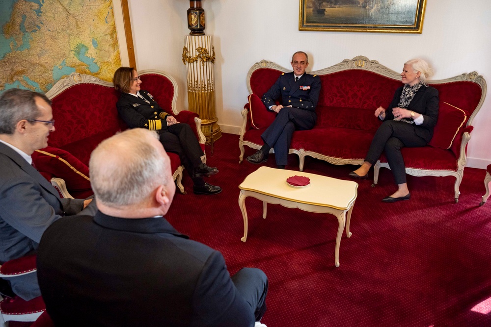 CNO and MCPON visit France for Paris Naval Conference