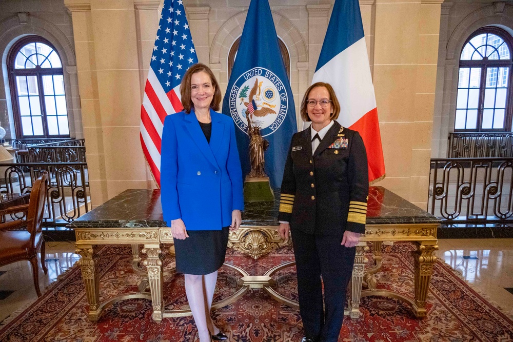 CNO and MCPON visit France for Paris Naval Conference