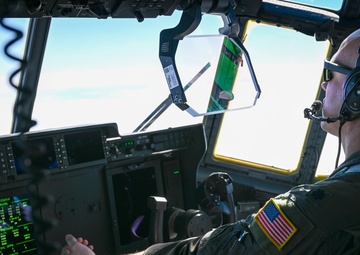 165th Airlift Wing flies its 1st C-130J Super Hercules to Savannah from Lockheed Martin