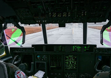 165th Airlift Wing flies its 1st C-130J Super Hercules to Savannah from Lockheed Martin