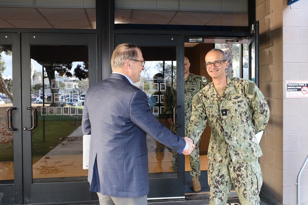 DHA Assistant Director for Health Care Administration Visits Network Headquarters in San Diego